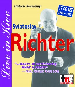 1461-76ABH Sviatoslav Richter Live in Kiev (17-CD Set)